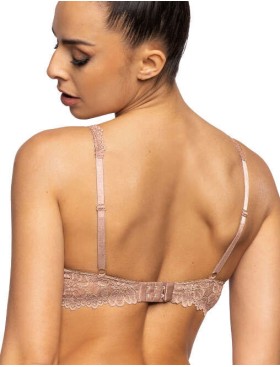 Бюстгальтер балконет тюльпан MAT CARMELA Cappuccino 053-22, Цвет: кофе, Размеры: 65F, изображение 2