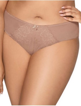 Трусы слипы миди MAT CARMELA Capuccino F-053-51-1, Цвет: кофе, Размеры: M