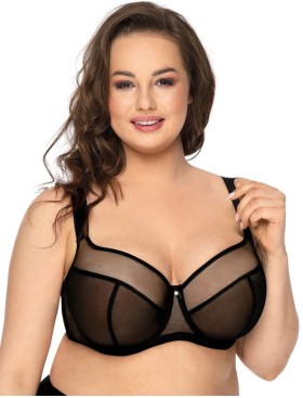 Бюстгальтер для больших объемов MAT AGGIE Czarny M-0193-2, Цвет: черный, Размеры: 70G, изображение 3