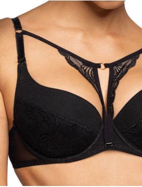 Бюстгальтер пуш-ап MAT MELODY Czarny M-3731-11, Цвет: черный, Размеры: 80C, изображение 4
