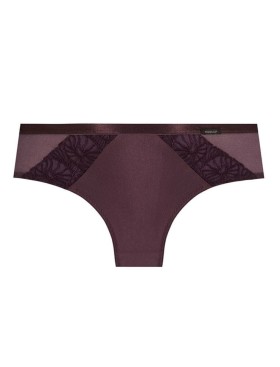 Трусики бразилиана Nipplex DAISY BRAZYLIANY, Цвет: баклажан, Размеры: S, изображение 4