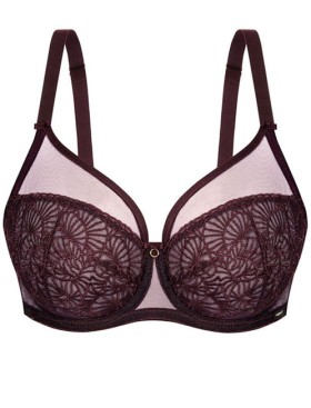 Бюстгальтер с мягкой чашкой Nipplex DAISY M, Цвет: баклажан, Размеры: 70I, изображение 5