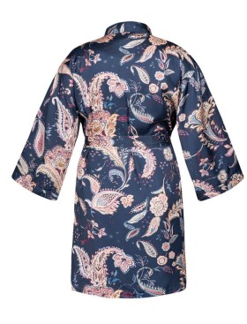 Домашний халат кимоно Nipplex DAISY, Цвет: тёмно-синий, Размеры: M, изображение 6