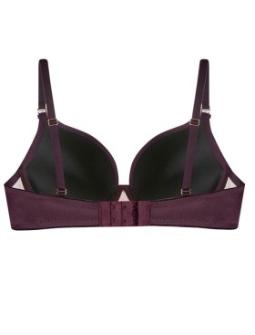 Формованный бюстгальтер пуш-ап Nipplex DAISY P-UP, Цвет: баклажан, Размеры: 80C, изображение 6