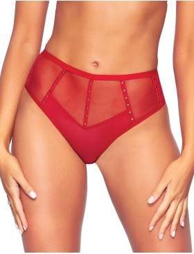 Трусы слипы Novika POIS POIS ROUGE figi, Цвет: красный, Размеры: S