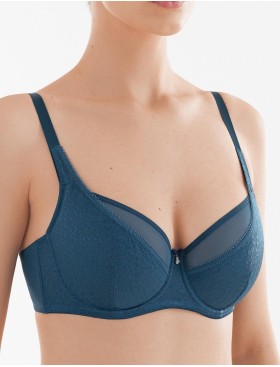 Полумягкий бюстгальтер Senselle TROPICAL SUNSET 1120099 синий топаз, Цвет: синий топаз, Размеры: 75G