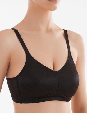 Бюстгальтер мягкий без косточек Senselle DAILY COMFORT 1160096 черный, Цвет: черный, Размеры: 75C