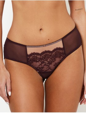 Трусы бразилиана Subtille DOLORES brazilian, Цвет: бордовый, Размеры: S