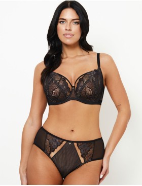 Трусы бразилиана Subtille NIKOLETTE BLACK brazilian, Цвет: черный, Размеры: XL, изображение 4