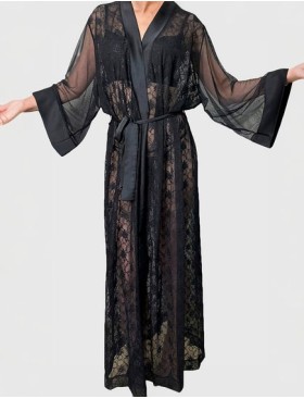 Пеньюар женский Subtille SECRET LOVE, Цвет: черный, Размеры: L/XL