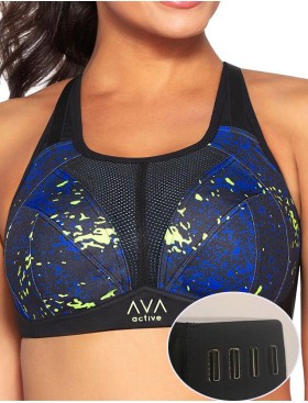 Бюстгальтер спортивный Ava NAOMI M застежка Click, Цвет: застежка click, Размеры: 115D