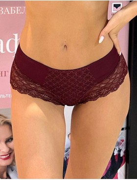 Трусы слипы комфорт Albina L FLIRT 480 бургундия, Цвет: бургундия, Размеры: S
