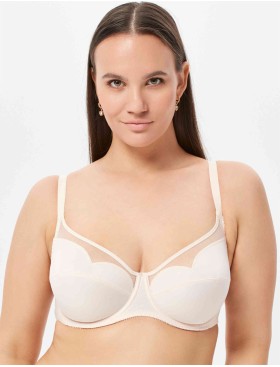 Бюстгальтер мягкий Aveline 660310 жасмин, Цвет: жасмин, Размеры: 105D, изображение 3