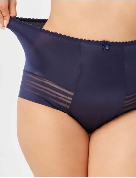 Трусы женские высокие Elli 711 темно-синий, Цвет: темно-синий, Размеры: L, изображение 3