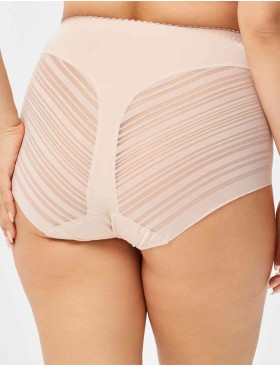 Трусы слипы высокие Elli 900 серебристый пион, Цвет: серебристый пион, Размеры: XL, изображение 3