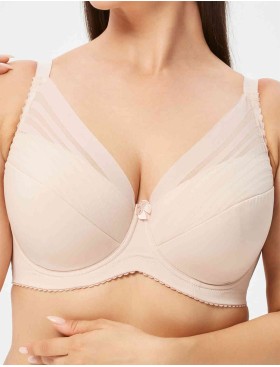 Бюстгальтер полумягкий Elli 3035 серебристый пион, Цвет: серебристый пион, Размеры: 75H