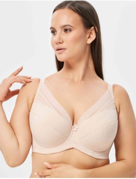 Бюстгальтер полумягкий Elli 3035 серебристый пион, Цвет: серебристый пион, Размеры: 75H, изображение 3