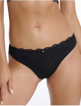 Кружевные трусики бразилиана Esotiq SONG 41110 черный, Цвет: черный, Размеры: S
