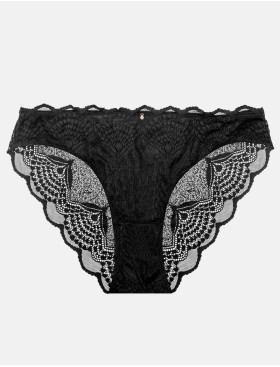Кружевные трусики бразилиана Esotiq SONG 41110 черный, Цвет: черный, Размеры: S, изображение 5