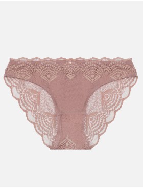 Кружевные трусики бразилиана Esotiq SONG 41110 миндаль, Цвет: миндаль, Размеры: S, изображение 5