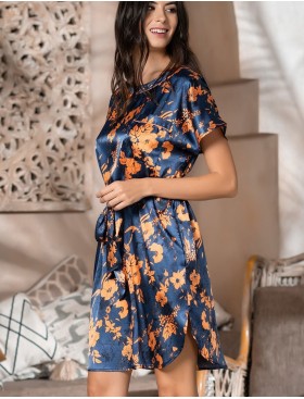 Шелковая туника Mia-Amore QIARA 3821, Цвет: синий, Размеры: L/XL, изображение 6