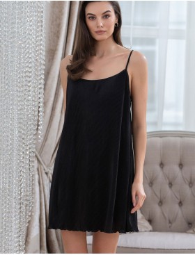 Плиссированная сорочка Mia-Amore ROXY 7370 черный, Цвет: черный, Размеры: M, изображение 3