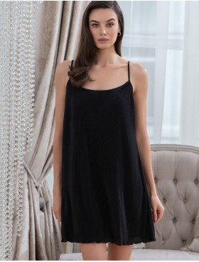 Плиссированная сорочка Mia-Amore ROXY 7370 черный, Цвет: черный, Размеры: M, изображение 4