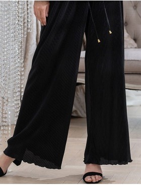 Брючный комплект плиссированный Mia-Amore ROXY 7376 черный, Цвет: черный, Размеры: L, изображение 5