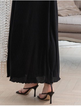 Длинное платье-сорочка Mia-Amore ROXY 7378 черный, Цвет: черный, Размеры: XL, изображение 5