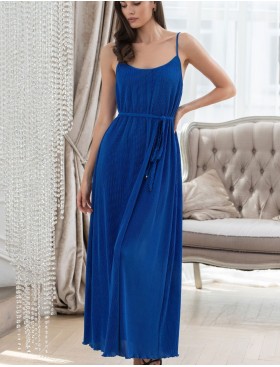 Длинное платье-сорочка Mia-Amore ROXY 7378 синий, Цвет: синий, Размеры: 2XL, изображение 4