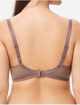 Бюстгальтер балконет тюльпан Milavitsa 124950 лесной орех/нюд, Цвет: лесной орех/нюд, Размеры: 85C, изображение 2