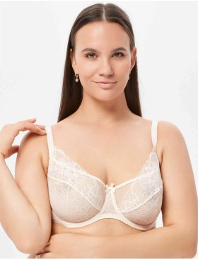 Бюстгальтер мягкая чашка балконет Milavitsa 124970 пастель, Цвет: пастель, Размеры: 75D, изображение 3