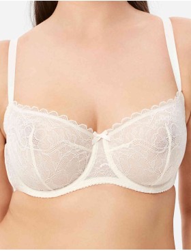 Мягкий кружевной бюстгальтер Milavitsa 129000 пастель, Цвет: пастель, Размеры: 75D