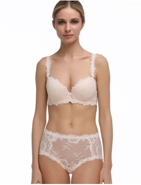 Бюстгальтер балконет Mioocchi VIVIAN 7581 cipria, Цвет: cipria (пудровый), Размеры: 75B, изображение 2