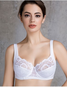 Бюстгальтер мягкий Mioocchi VIVIAN 7586 bianco, Цвет: bianco (белый), Размеры: 80B, изображение 3
