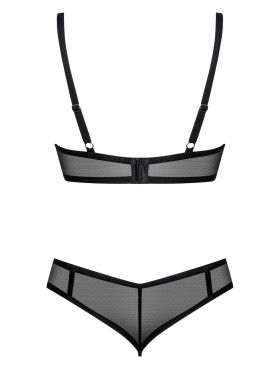 Сексуальный комплект Obsessive GLANDEZ SET, Цвет: черный, Размеры: XL/2XL, изображение 4