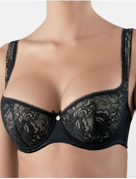 Бюстгальтер балконет VOVA APHELIA V68520 черный, Цвет: черный, Размеры: 90B