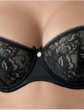 Бюстгальтер балконет VOVA APHELIA V68520 черный, Цвет: черный, Размеры: 90B, изображение 3