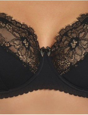 Бюстгальтер полумягкий Valmira 1109-1109/B черная бронза, Цвет: черная бронза, Размеры: 75H, изображение 4