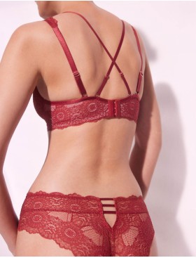 Бюстгальтер мягкий Alles BOHEMIAN VIBE M Bralette терракотовый, Цвет: терракотовый, Размеры: 75G, изображение 4