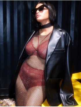 Бюстгальтер кружевной Alles BOHEMIAN VIBE M Plus Bralette терракотовый, Цвет: терракотовый, Размеры: 95C, изображение 10