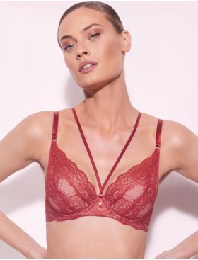 Бюстгальтер пуш-ап Alles BOHEMIAN VIBE P-UP терракотовый, Цвет: терракотовый, Размеры: 70F, изображение 3