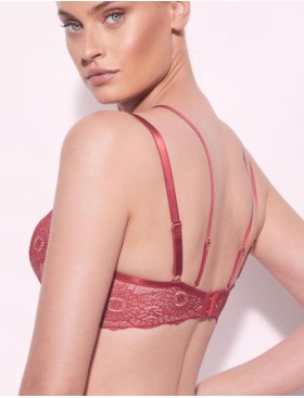 Бюстгальтер пуш-ап Alles BOHEMIAN VIBE P-UP терракотовый, Цвет: терракотовый, Размеры: 70F, изображение 2