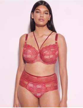 Высокие кружевные трусы Alles BOHEMIAN VIBE classic терракотовый, Цвет: терракотовый, Размеры: M, изображение 3