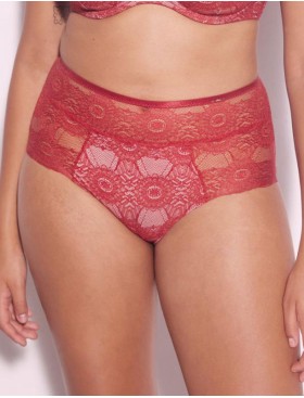 Высокие кружевные трусы Alles BOHEMIAN VIBE classic терракотовый, Цвет: терракотовый, Размеры: M
