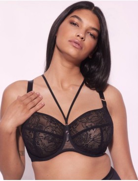 Бюстгальтер кружевной мягкий Alles CHIARA M черный, Цвет: черный, Размеры: 70I, изображение 3