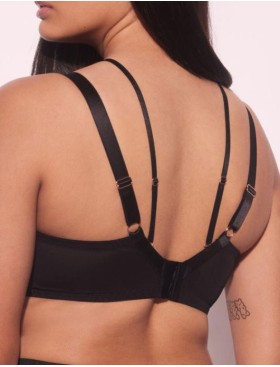 Бюстгальтер кружевной мягкий Alles CHIARA M черный, Цвет: черный, Размеры: 70I, изображение 2