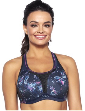 Бюстгальтер спортивный Ava DINA U застежка Click, Цвет: застежка click, Размеры: 100C, изображение 4