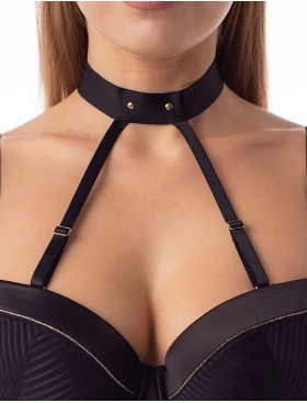 Чокер Coquette Revue ELIXIR 31112-06, Цвет: черный, Размеры: UN