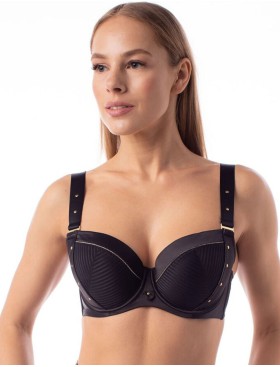 Формованный бюстгальтер балконет Coquette Revue ELIXIR 54112-06, Цвет: черный, Размеры: 90B, изображение 3
